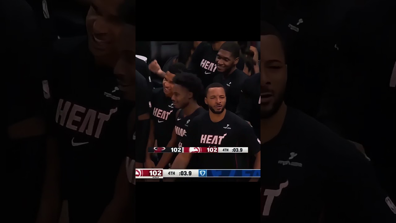 Heat vs Hawks went WILD🔥 #shorts #nba #nbaedits