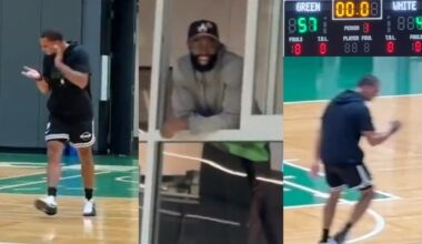 Jaylen Brown laughs at Joe Mazzulla as Celtics coaches destroy C's media in game 😂