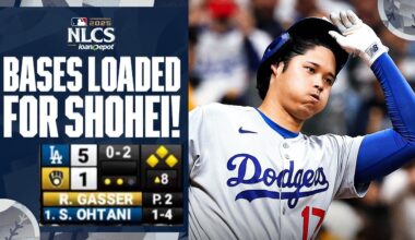 FULL INNING: Shohei Ohtani and the Dodgers had the bases loaded with 2 outs vs. the Brewers!