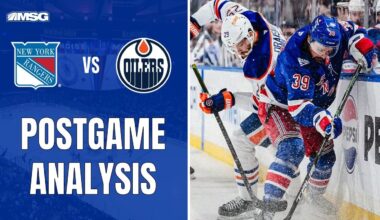 Rangers Fall To Oilers 2-0 At The Garden | New York Rangers