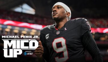 Michael Penix Jr. is mic'd up in primetime win vs. Buffalo Bills | Atlanta Falcons