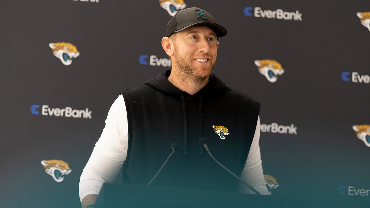 Liam Coen Previews Rams vs. Jaguars | Jacksonville Jaguars