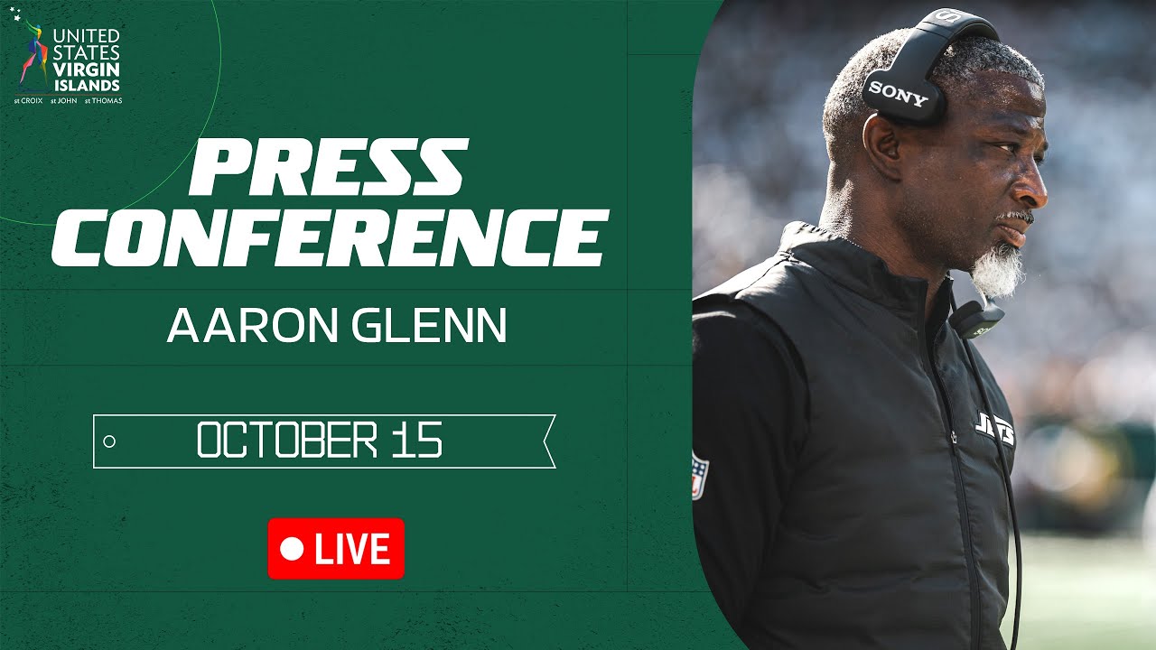 Aaron Glenn Press Conference (10/15) | New York Jets