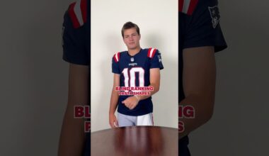 Drake Maye blind ranks pasta shapes 🍝 #nfl #drakemaye #patriots #shorts