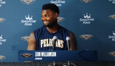 Zion Williamson | Pelicans-Rockets Postgame | 2025 NBA Preseason