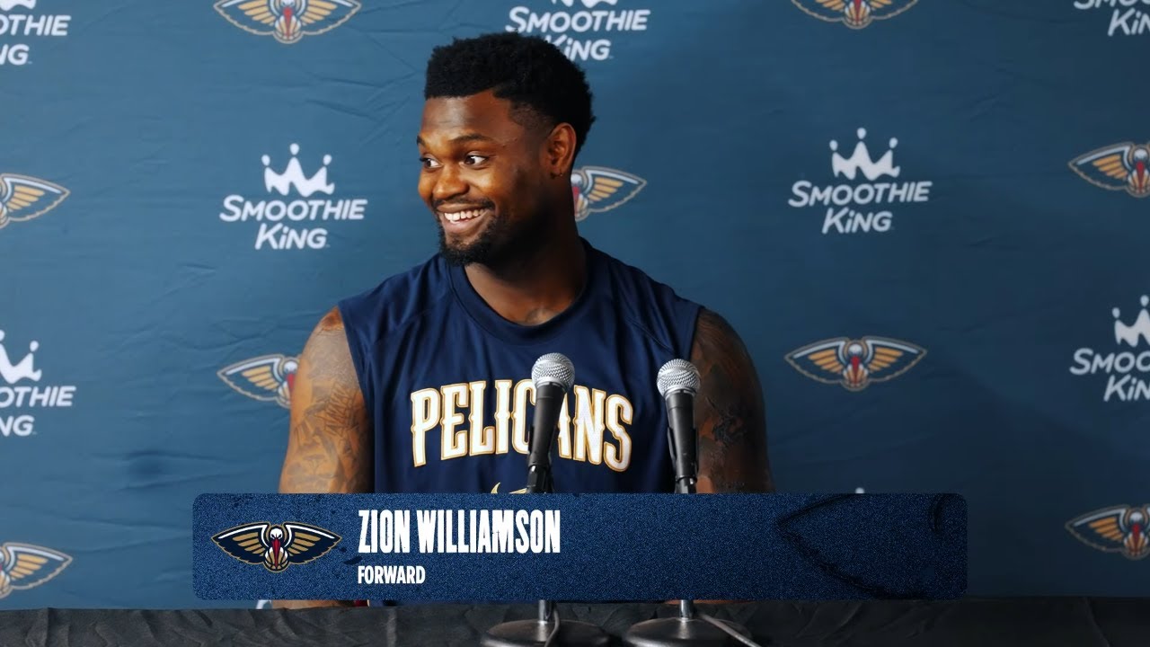 Zion Williamson | Pelicans-Rockets Postgame | 2025 NBA Preseason