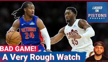 Detroit Pistons STUMBLES Through Third Preseason Game Loss To Cleveland Cavaliers
