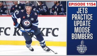 Winnipeg Jets practice in Philadelphia, Blue Bombers prepare for Roughriders