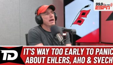 There should be no panic about the Carolina Hurricanes