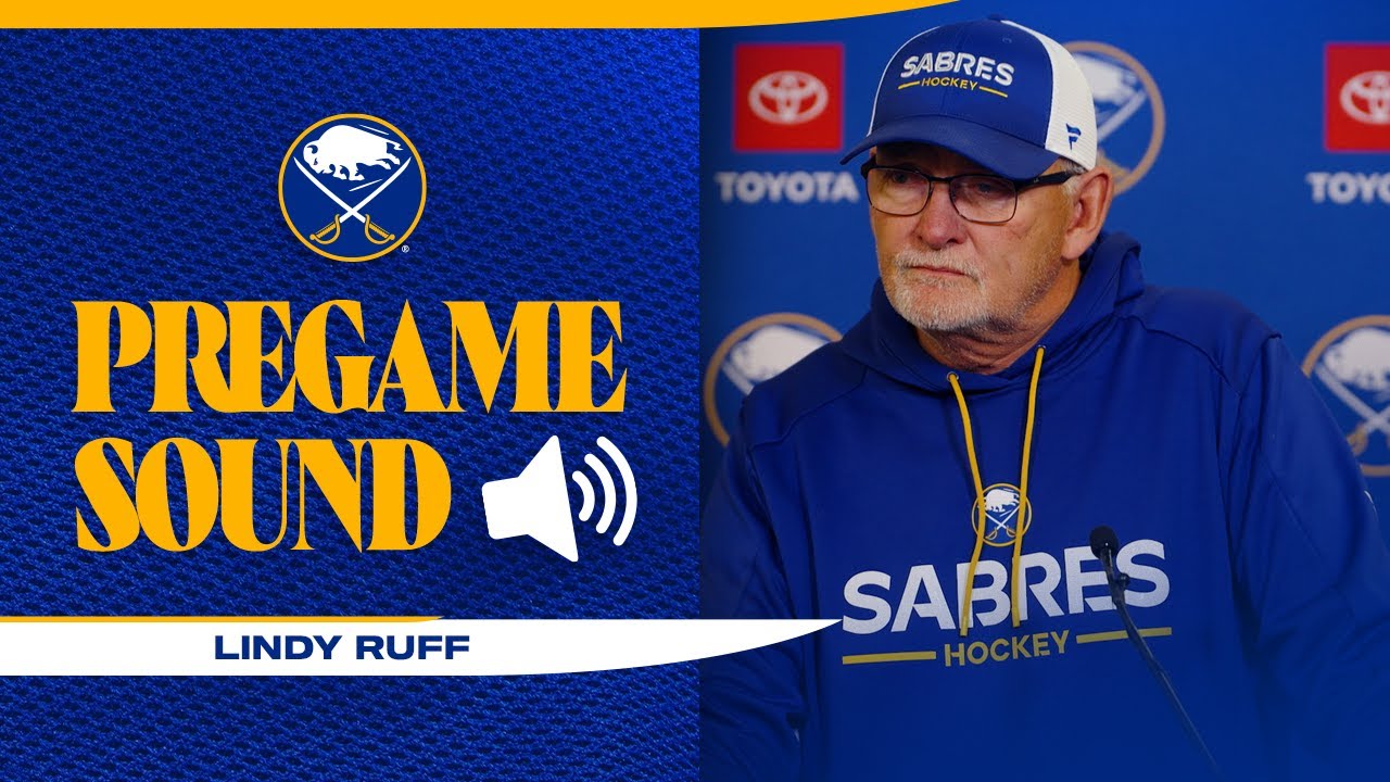 "It Looks Like He's Good" | Lindy Ruff On Zach Benson's Return To Lineup | Buffalo Sabres