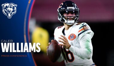 Caleb Williams says Bears putting emphasis on finishing games | Chicago Bears