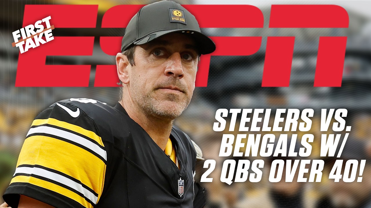FULL PREVIEW 🔥 Bengals vs. Steelers will be 'GREAT FOR THE OLD GUYS!' - Aaron Rodgers | First Take