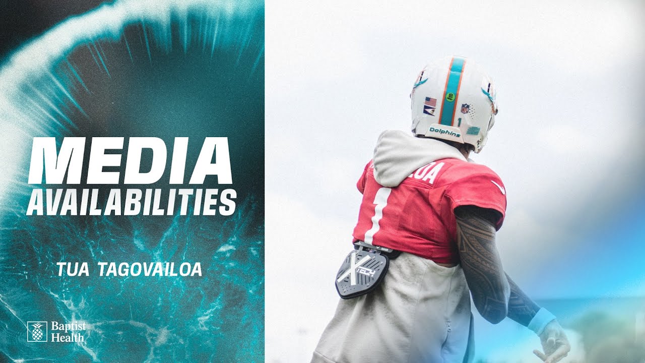 QB Tua Tagovailoa meets with the media | Miami Dolphins