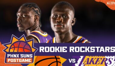 POSTGAME: Phoenix Suns Rookies SHOW OUT In COMEBACK WIN Over Luka, Lakers