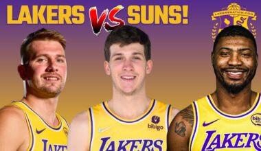 Lakers vs Suns LIVE Play By Play And Reaction!
