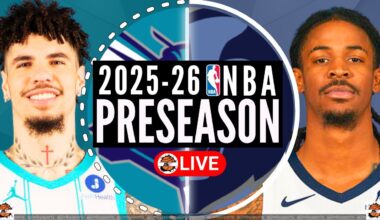 Charlotte Hornets vs Memphis Grizzlies NBA Preseason Live Scoreboard