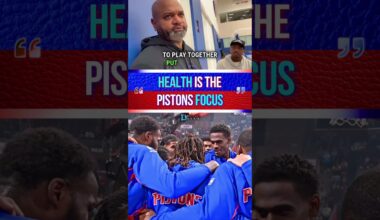 Pistons Coach Reveals HEALTH Strategy For Upcoming Season