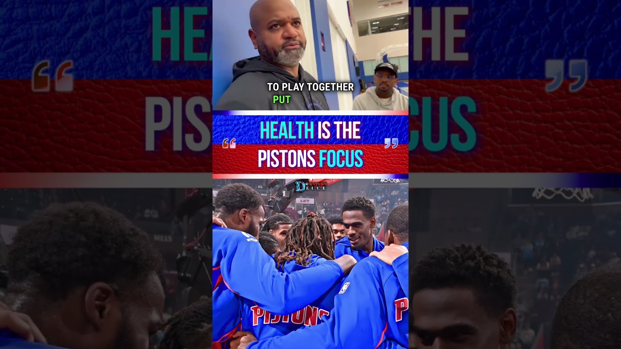 Pistons Coach Reveals HEALTH Strategy For Upcoming Season