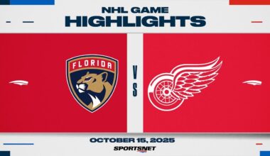 NHL Game Highlights | Panthers vs. Red Wings - October 15, 2025