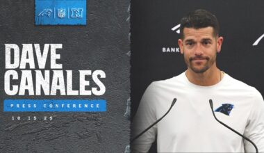 Dave Canales on Week 7 matchup against the New York Jets | Carolina Panthers