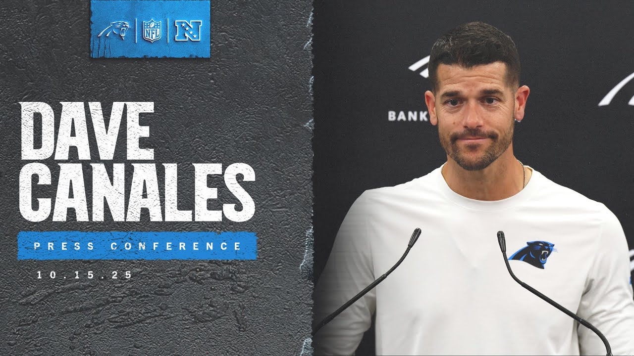 Dave Canales on Week 7 matchup against the New York Jets | Carolina Panthers