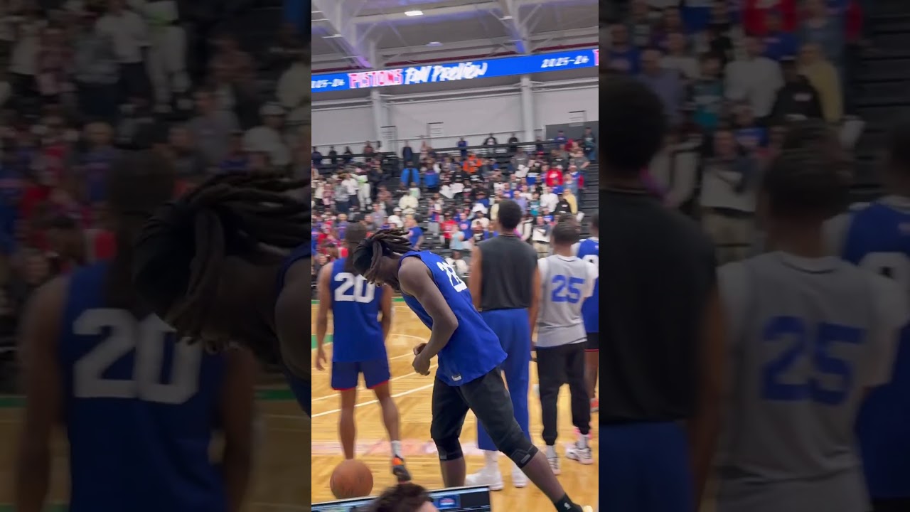 Pistons Paul Reed Shows Off Some Hops