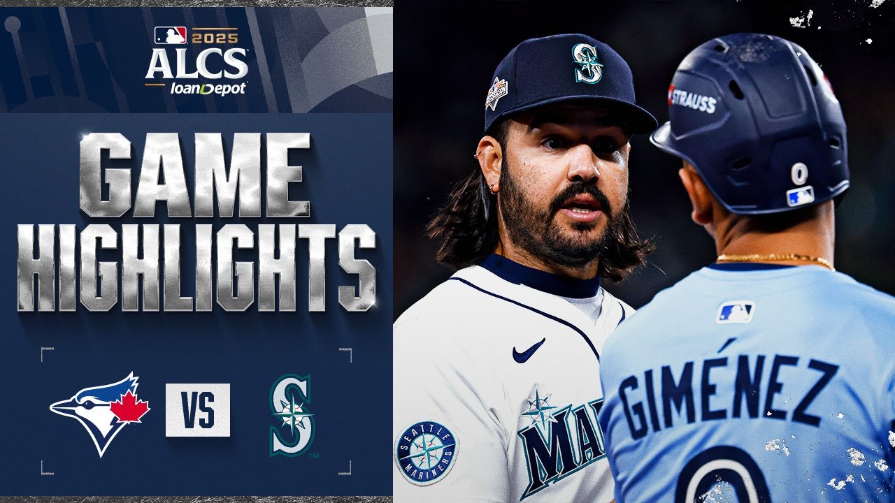 Blue Jays vs. Mariners ALCS Game 3 Highlights (10/15/25) | MLB Highlights