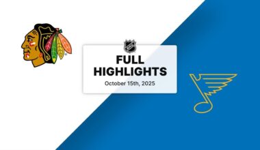 NHL Highlights | Blackhawks vs. Blues | October 15, 2025
