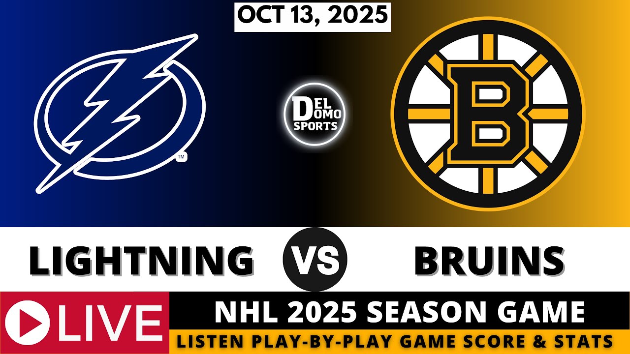 TAMPA BAY LIGHTNING VS BOSTON BRUINS 🏒 NHL 2025-26 SEASON GAME | Oct 13, 2025