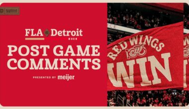 Dylan Larkin, Mason Appleton, Todd McLellan Post Game Comments vs FLA | Oct. 15, 2025