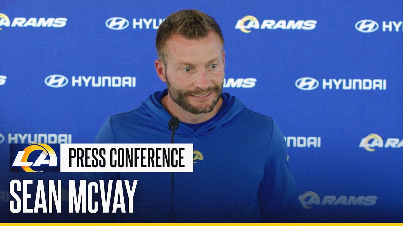 Sean McVay Talks About Setting Players Up For Success On The Road, Facing A 1-4 Ravens Team & More