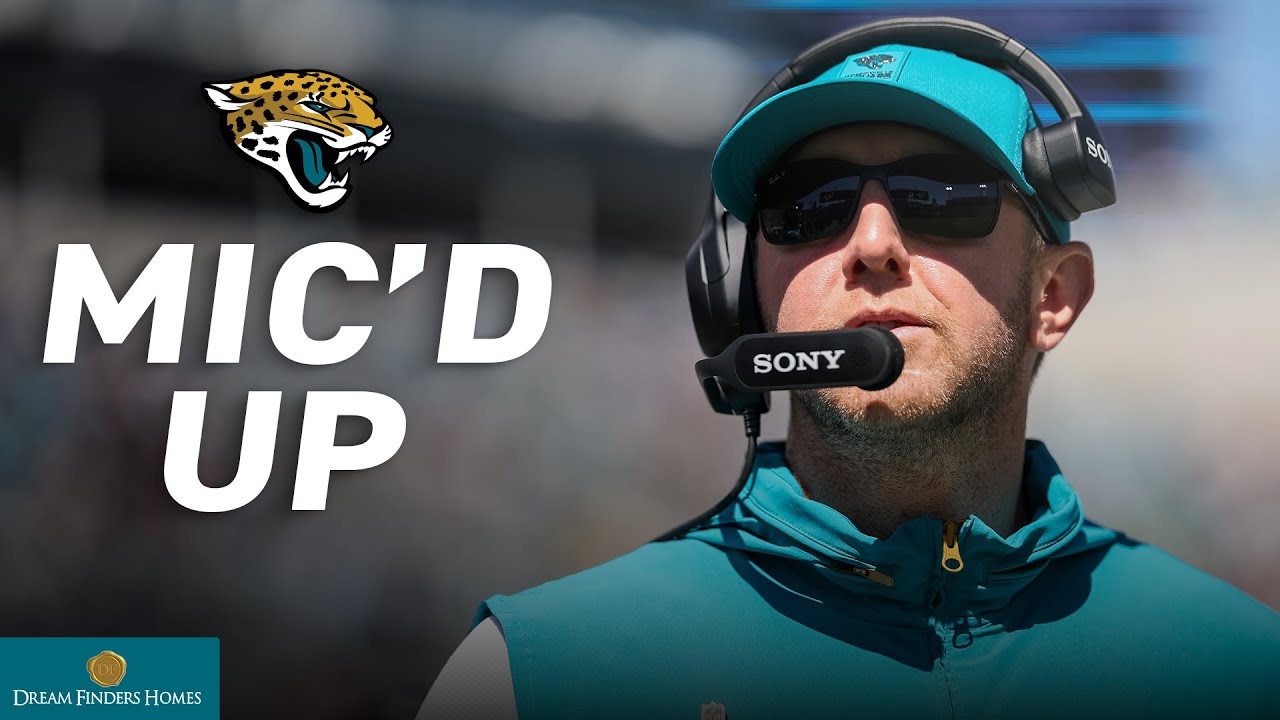 Liam Coen MIC'D up in Week 6 vs. Seahawks | Jacksonville Jaguars