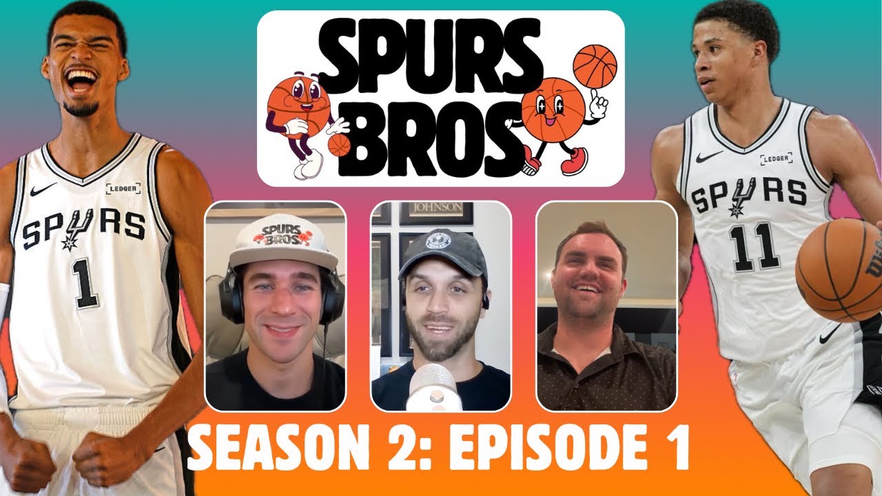 S2 Episode 1: The Spurs Are BACK in Preseason, Wemby's Healthy, + 2025-26 Win Predictions Are In!