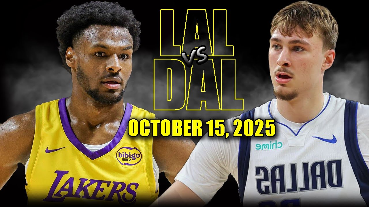 Los Angeles Lakers vs Dallas Mavericks Full Game Highlights - October 15, 2025 | NBA Preseason
