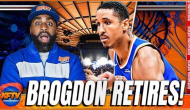 Breaking Knicks News: Malcom Brogdon STUNS The Knicks Announcing His Retirement | What's Next?!