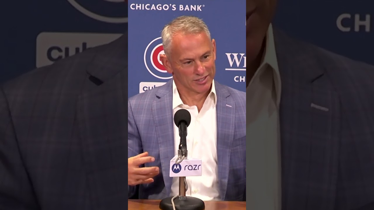 Jed Hoyer on how the Cubs would fill the void if Kyle Tucker does not re-sign.