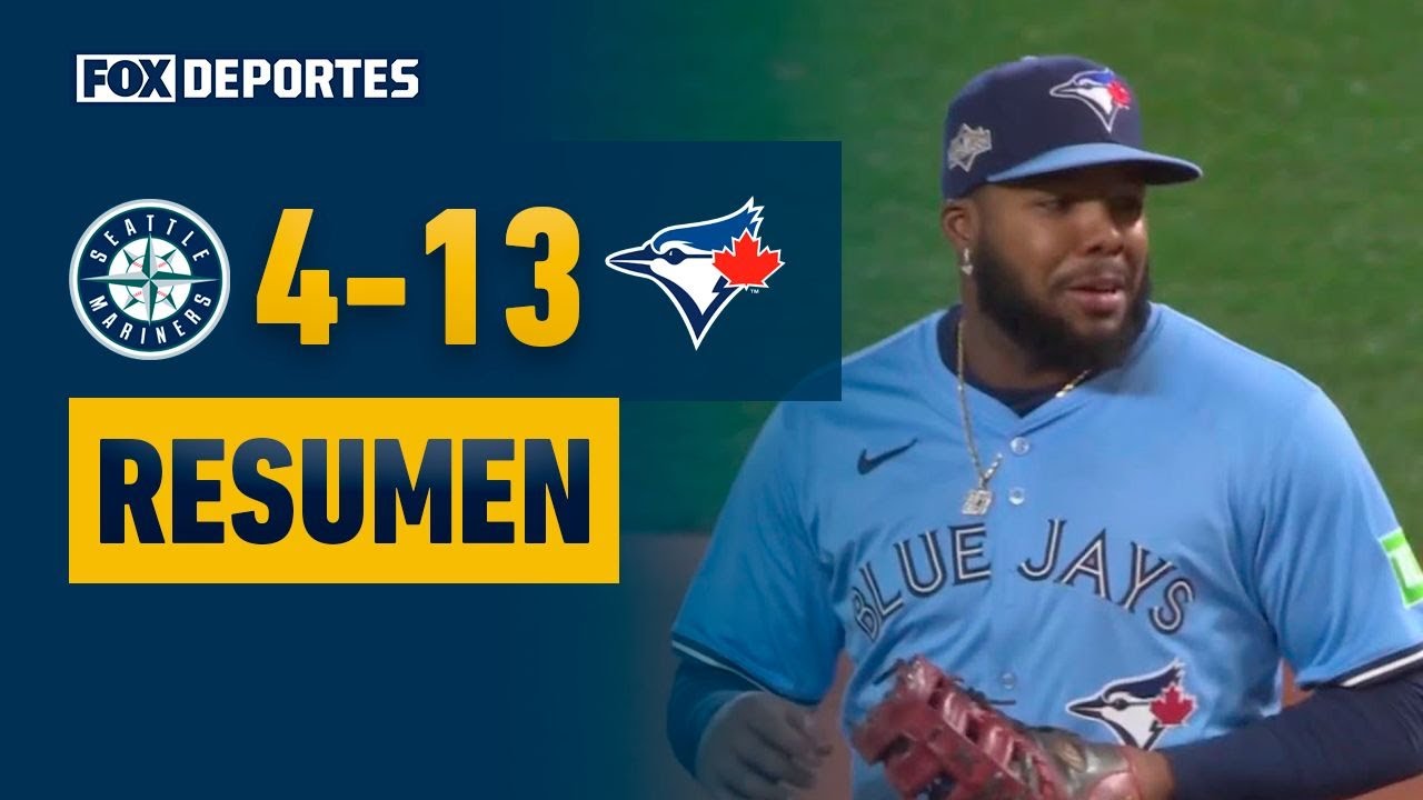 😤🤩 TORONTO ESTÁ MUY VIVO | Toronto Blue Jays 13-4 Seattle Mariners | HIGHLIGHTS | MLB ALCS J3