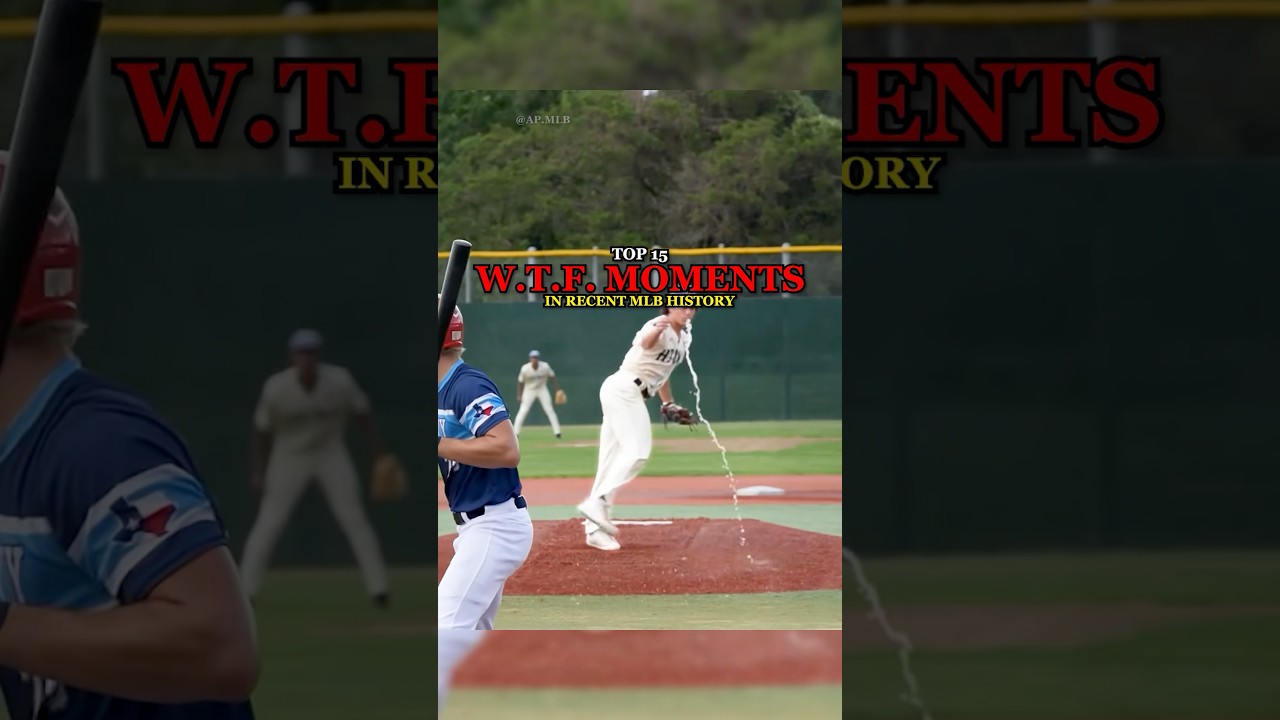 Top 15 WTF Moments in MLB History | Part 1