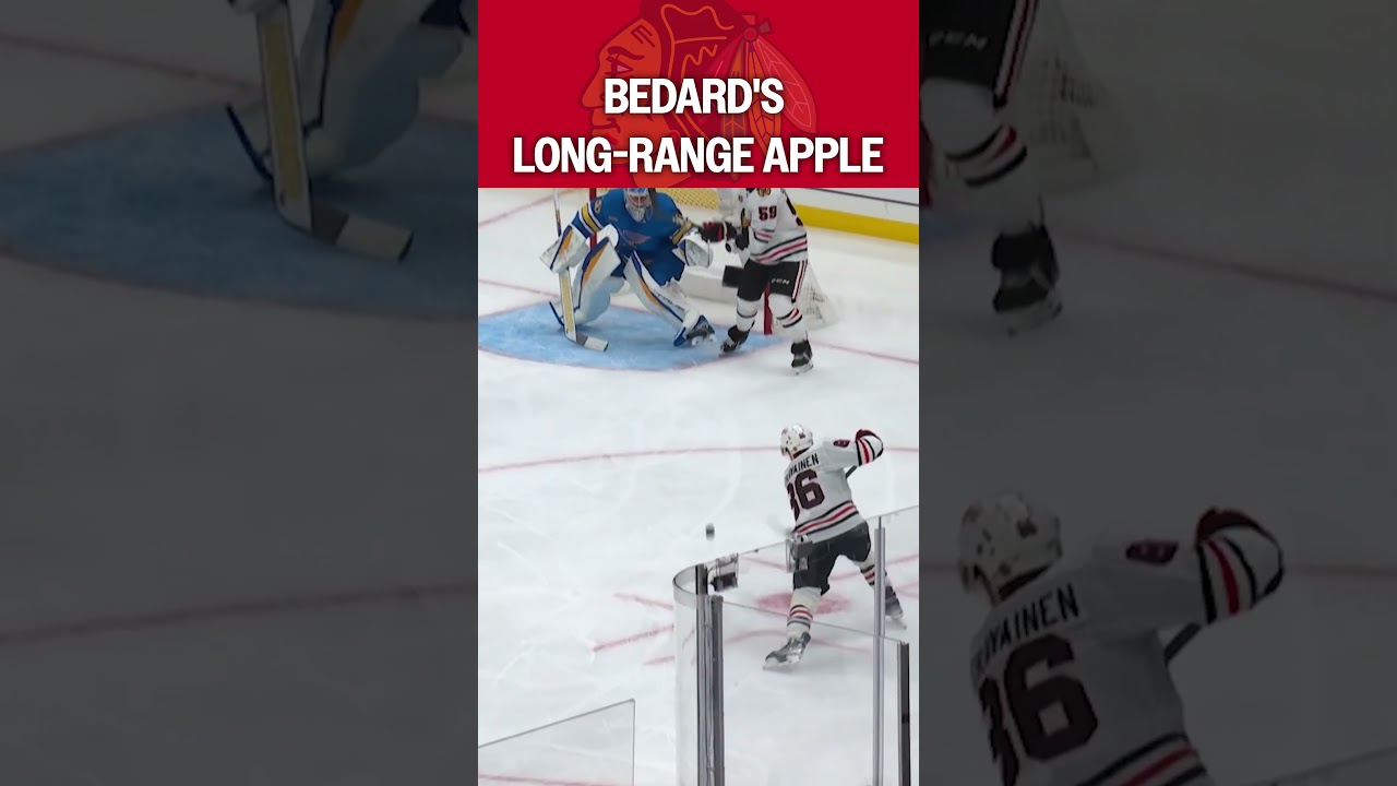 Bedard's got the secret sauce 🤫