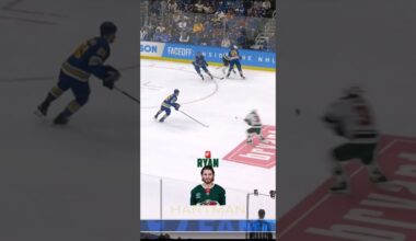 HARTZY FIRST GOAL OF SEASON 25 #ryanhartman #mnwild #nhl