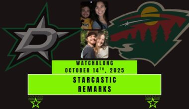 LIVE WATCHALONG!! DAL VS MIN | October 14th, 2025