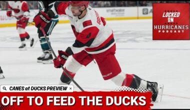 The Carolina Hurricanes Visit "The Pond" to Take on some Ducks