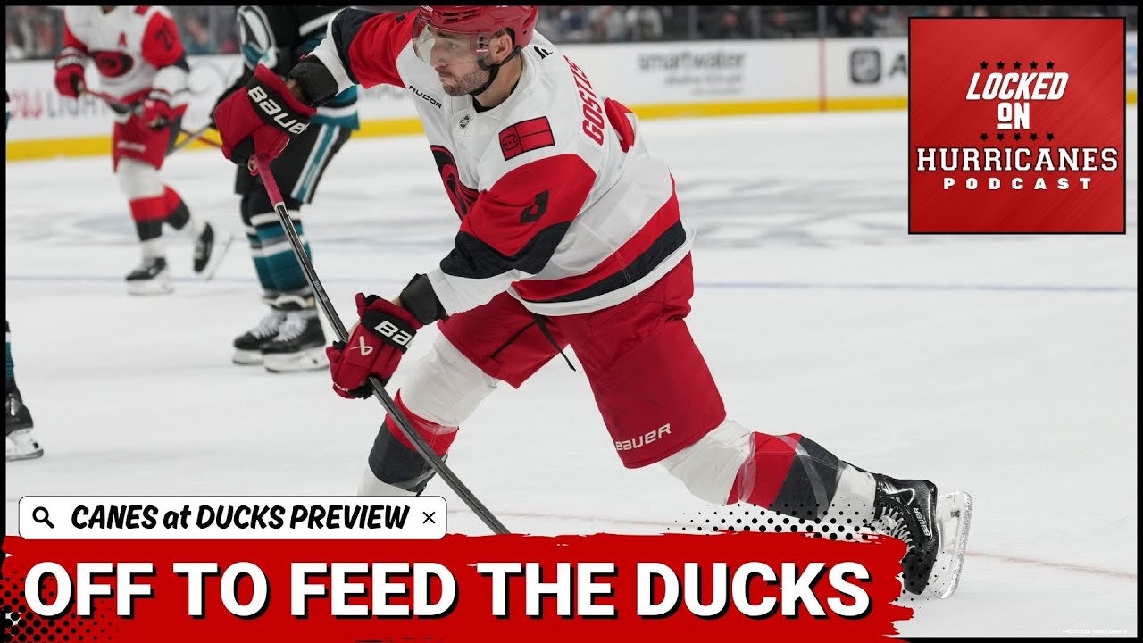 The Carolina Hurricanes Visit "The Pond" to Take on some Ducks