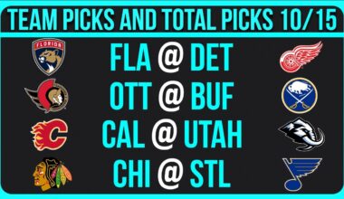 FREE NHL Picks Today 10/15/25 NHL Picks and Predictions