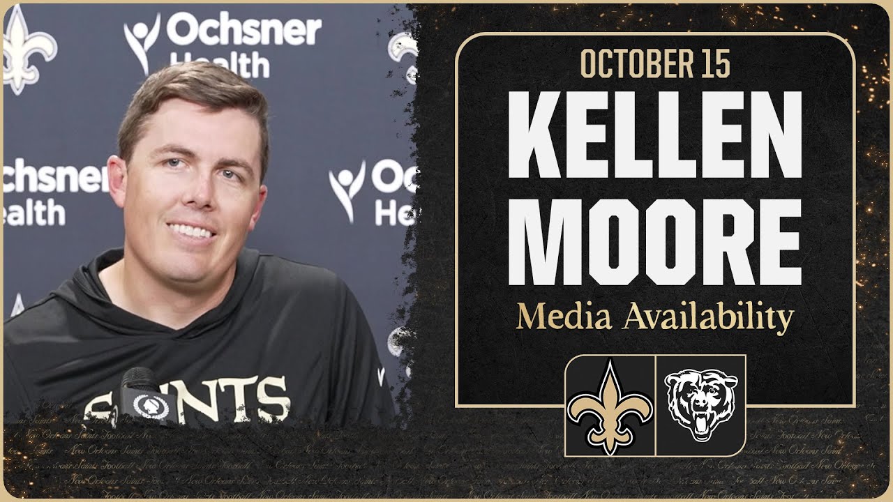 Kellen Moore on injury report, facing Dennis Allen's defense | New Orleans Saints