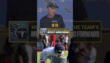 "It's important to practice the way you wanna play" - 🗣 Titans HC on mentality #NFL