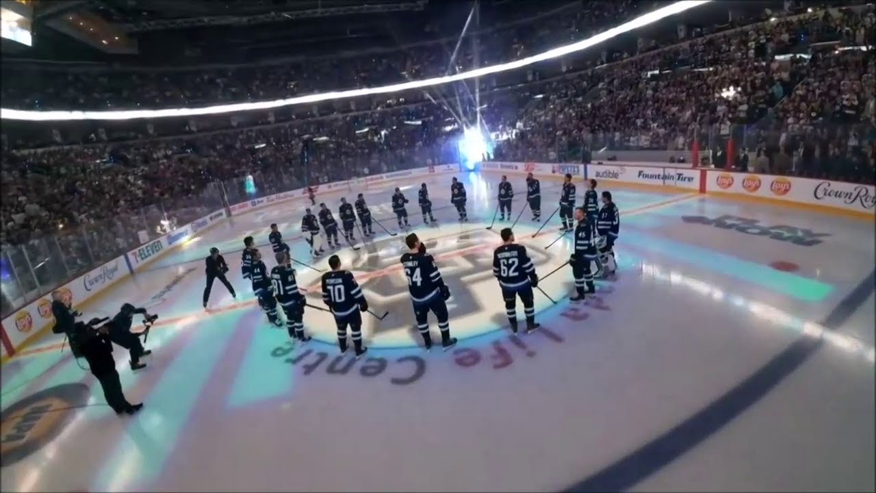 2025-26 Winnipeg Jets Player Introductions