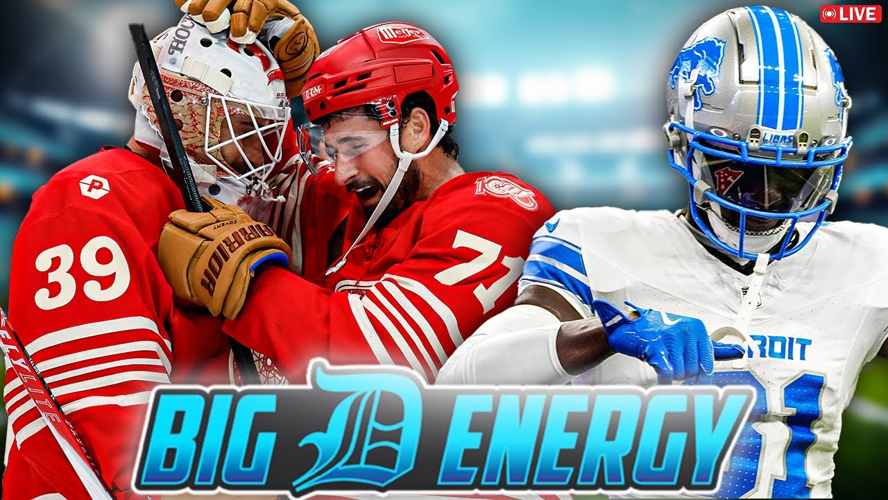 RED WINGS WIN, Detroit Lions Prepare for Baker | Big D Energy | Wednesday, October 16th 2025