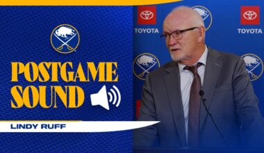 "We Fought For Everything Tonight" | Lindy Ruff After 8-4 Win Over Senators | Buffalo Sabres