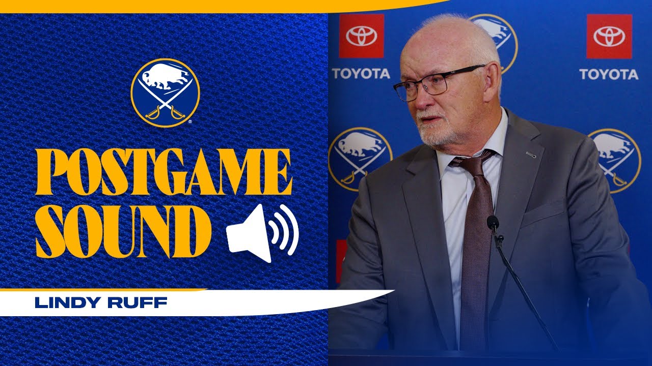 "We Fought For Everything Tonight" | Lindy Ruff After 8-4 Win Over Senators | Buffalo Sabres